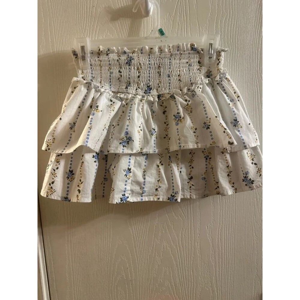 Juniors Wild Fable White Tiered Skirt Size XS